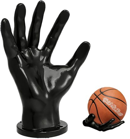 HORREX Supporto da Parete a Mano per Palline Supporto Parete Pallacanestro Pallacanestro Organizer Basket Scaffale Palloni Rack per Palline Portapalle da Calcio