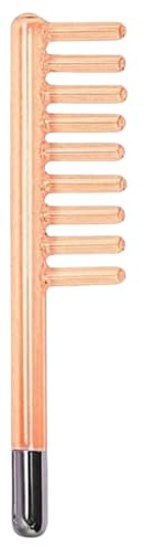 Electrode Wand Glass Tube Handheld Spare Parts Mushroom Comb Spoon Tube Point Roller Y Shape Accessory Attachment for Facial Hair Care Wand Device Instrument