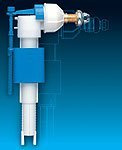 Jomo Lokus Pokus Universal Filling Valve 1/2 G Stecker Metall Kugelventil Ventil