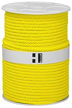 Hummelt Rope Universalseil Polypropylenseil 8mm 50m gelb auf Rolle