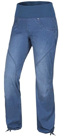 Ocun Noya Jeans W Boulderhose Middle Blue, Blau, L
