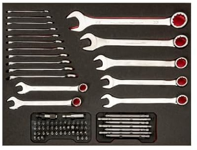 BAHCO Foam 74 Llaves Comb Y Puntas