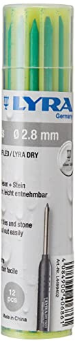Lyra L4490067-10-1 Dry Ersatz-Minen Set Grün 12 Stück Marker, Farbe