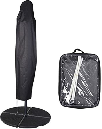 SVITA Sonnenschirm-Schutzhülle für 3m Ampelschirm Schirmhülle Abdeckhaube