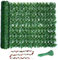 Wivico Pantalla De Valla De Privacidad De Hiedra Artificial Seto Artificial Ocultacion Jardin Vaya Jardin Exterior Celosias para Terraza Verde Balcón Decoración de Hojas Artificiales（1x3 M）