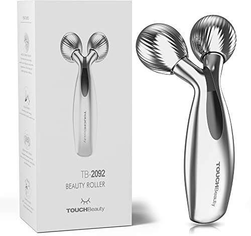 TOUCHBeauty Gesicht Roller Massager Massaggiante per il Viso,Dispositivo di lifting a Micro-Correnti per Tonificare e Rassodare il Viso Dimagrimento, Perfektes Weihnachtsgeschenk