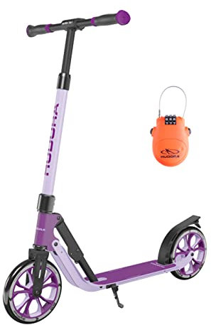 HUDORA BigWheel® 205 Advanced, Lavender inklusive Kabelschloss
