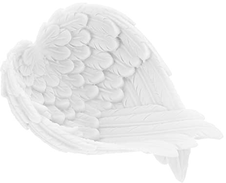 Zerodeko Dekoratives Weiße Feder-tablett Aus Hochwertigem Resin Kreatives Schmuck Schlüsselaufbewahrungsfach Langlebiges Ornament Für Zuhause Und Büro Vielseitiges Ordnungs Deko-element