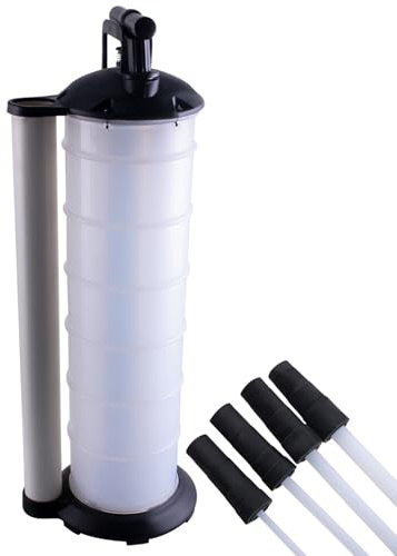 CNCYEAH 7 Liter manuelles Vakuum-Absauggerät, Ölabsaugpumpe Handpumpe Öl Absaugpumpe Diesel Manuelle Ölabsaugung Absaugpumpe mit Handpumpe zum Absaugen für Motorflüssigkeit und Öl von Autos