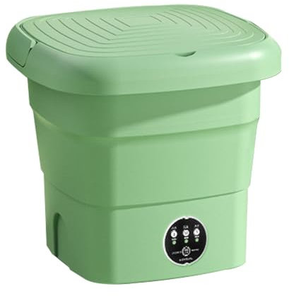 Portable Washing Machine, Timing Foldable Touch Screen Washer with Adapter, Low Noise Washer, Space Saving Washing Machine, Foldable Washing Machine, Folding Machine for Undergarments