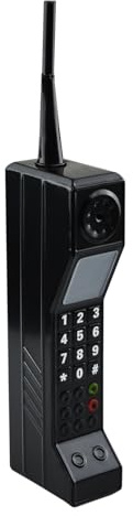 Retro Handy Requisite, Vintage 80er 90er Jahre Backstein Telefon Simulation Requisiten Stilisierte Ornamente, Handy Brick Modell für Zuhause/Wohnzimmer/Dekoration/Desktop/Party Thema/Fotografische