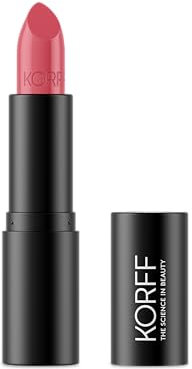 Korff Rossetto Lumi-matt, Colore intenso e Ottima Tenuta, Texture Cremosa, con Collagene, Acido Ialuronico e Vitamina E, 03 Pink, 4,2 ml
