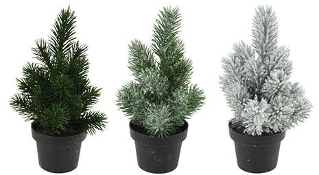 Home & Styling 317991640 Weihnachtsbaum im Topf, 21 cm, versch