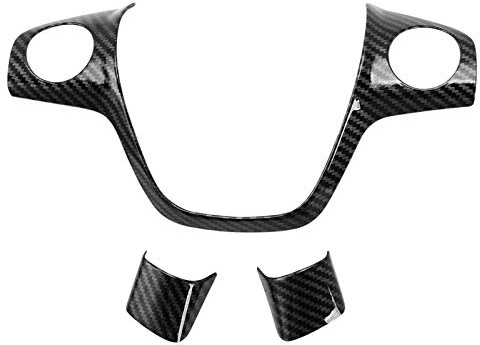 ZAPYVET Decorazione adesiva per coprivolante, Ford Focus 3 MK3 (2012-2014), KUGA 2013-2015, 1 pz Accessori Car Styling