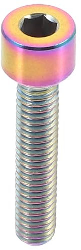 POPETPOP Wheel Bolt Stem Screw for Mountain Bike Front and Rear Derailleurs Easy Installation Vibrant Color Options
