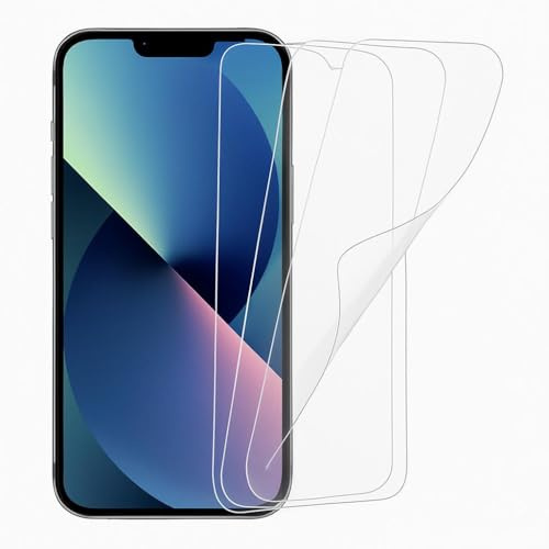 Infinity Enterprise Juego de 3 protectores de pantalla transparentes para Xiaomi Mi A3 para pantalla frontal de hidrogel, flexible, adhesivo completo, silicona, juego completo para una fácil