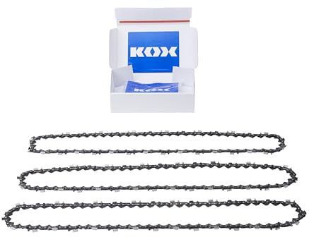 KOX Sägeketten Hobby 3/8, 1.3 mm, 56 Tgl., 3er Pack, 40 cm
