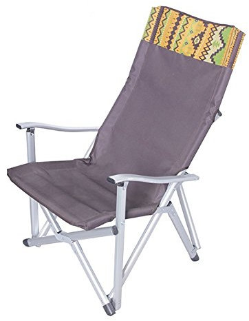 RH-HPC Outdoor-Stuhl Outdoor Leisure Klappstuhl Klappbarer Oxford Recliner Großer Sommer Tour Klappstuhl aus Aluminium, lässt Sich zusammenklappen und passt in die meisten Autokoffer Campinghocker