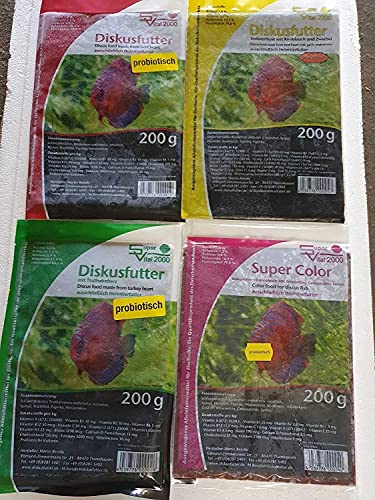 Frostfutter Fischfutter SV2000 5X 200g Tafeln Freie Auswahl aus 5 Sorten
