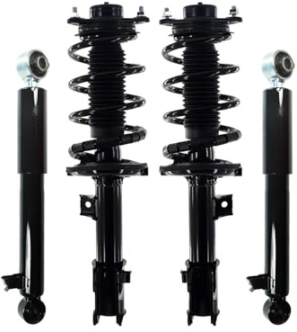 PM Auto Set Front Quick Strut-Rear Shock Compatible With 2013-2018 Hyundai Santa Fe Sport AWD