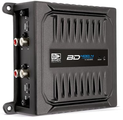 Banda Audioparts - Pocket V2 – Amplificatore BD 400.4 – 4 canali – Pezzo – 100 Watt