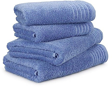 Möve Handtuchset New Classic 4-TLG Handtücher - 2X 50x100cm + 2X 67x140cm, 100% Baumwolle,