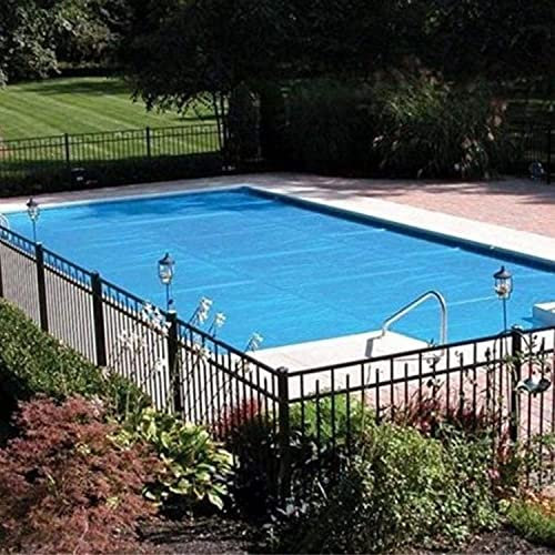 solarfolie pool abdeckung Solar-Poolabdeckung For Oberirdische Schwimmbäder, Staubdicht, Regendicht, Rechteckiger Pool-Solarabdeckungsschutz, Einfach Zu Installierende Abdeckung, Blasenwärme-Isolierfo