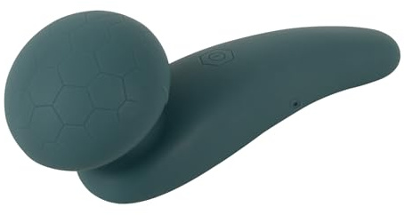 Sweet Smile „Wand Vibrator“ – flexibler Ganzkörper Massagestab für Frauen und Männer, mit 10 Vibrationsmodi und reiz-strukturierten Massagekopf, in grün