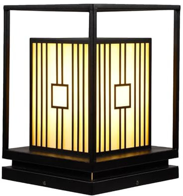 Außenbereich Pfostenleuchten Moderne Außenleuchten for Pfostenkappen IP54 Wasserdichte Säulenleuchte for den Außenbereich Außen Zaun Deck Säule Lichter for flache Oberfläche Patio Garten Straße Latern