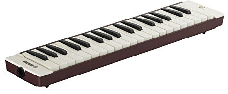 Yamaha Pianica Keyboard 37 Note With Soft Case and Strap, Brown (P-37EBR2)
