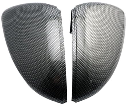 Rückspiegelgehäuse Für VW Für Golf Für MK7 7,5 Für GTI 7 Für Golf 7 Für R Für Touran Für L Auto Seitenflügel Rückspiegel Abdeckung Tür Spiegelkappen(Carbon fiber pattern)