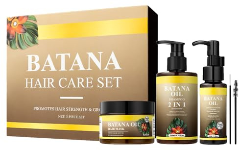 Conjuntos De Cuidado Del Cabello Para Mujeres Con Aceite De Y Aceite De Romero, Mascarilla, Champú Y Aceite Para El Cabello Set