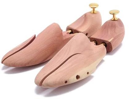 VMDVBNA Tendiscarpe Forma for Scarpe da Uomo for barella Modellante for Scarpe in Legno con Larghezza Regolabile a Doppio Tubo(EU 39 40)