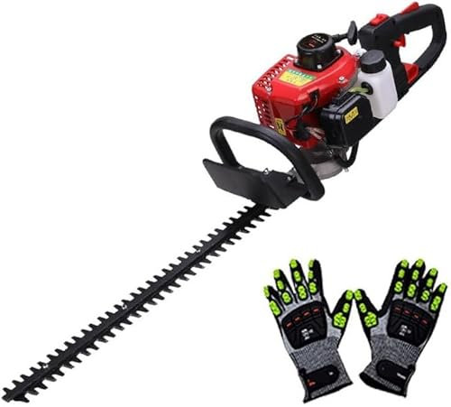 XINRISHENG Impugnatura Rotante, tagliasiepi a Benzina di Grande capacità, tagliasiepi a Motore, cesoie da Giardino per siepi