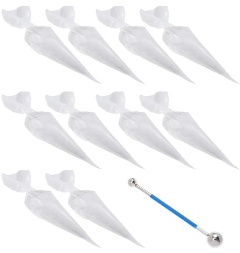 Vaguelly Bolsas de Albañilería Reforzadas para Cemento 20 Unidades Resistentes y Reutilizables Tamaño Grande y Material Plástico Grueso Ideales para Sellado Tuberías y Lechada en