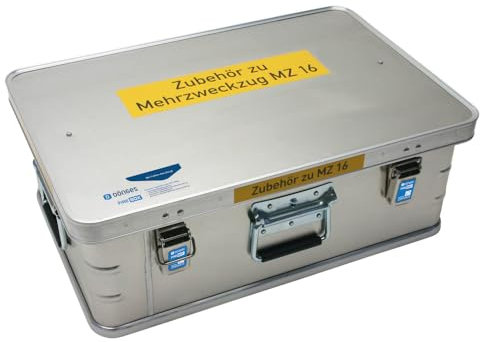 Dönges FireBox leer, Zubehör zu MZ 16, 600 x 400 x 220 mm (Alubox Verbandkasten Verbandskästen Werkzeugmodul Werkzeugsatz Werkzeugsortiment Sperrwerkzeugsatz)