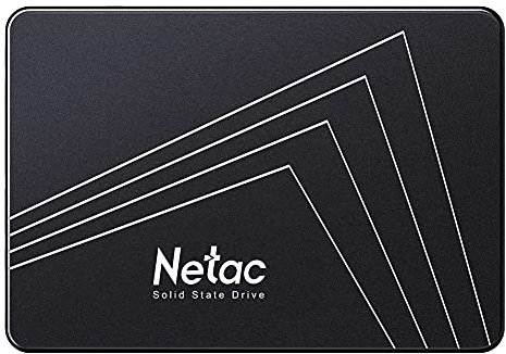 Netac SSD 480GB, Unità a stato solido interna (3D NAND, SATAIII, 2,5'') fino a 530 MB/s, Applica a Notebook computer, PC, loading game