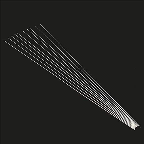 Pangyoo PYouo-Welding rods 10Pcs Aluminum Alloy Silver Welding Brazing Wire Solder TIG Filler Rod, 1.6x330mm, Welding materials