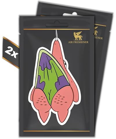 2er Set Seestern – Duftbaum – Luftfrischer – automatischer Duftspender fürs Auto (BURBERRY)