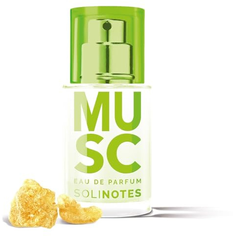 Solinotes Moschus Damenduft – Eau de Parfum | blumiger und beruhigender Duft – perfektes Geschenk für Sie – 15 ml