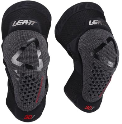 LEATT Genouillères 3DF 5.0 Evo - Noir - XXL | Mesh-Einsätze
