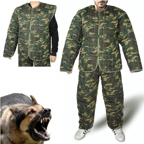 Schutzkleidung für Trainingshunde, professioneller Beißschutzanzug für große Hunde, Schutzjacke für das Polizeihundetraining
