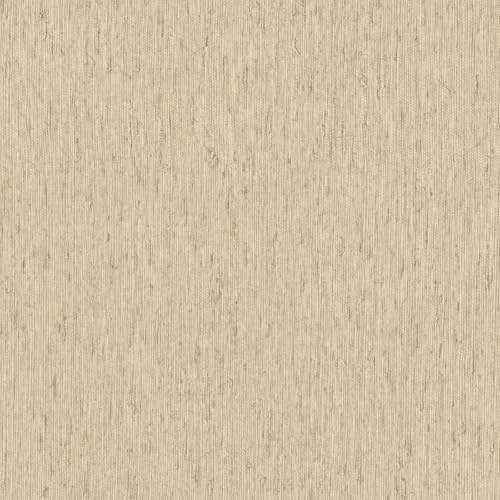Rasch Vliestapete Holzmaserung 'Back To Nature' - Ausgefallene Vinyl-Tapete Uni in Beige für ein wohnliches Wohnambiente - Robust und Abwaschbar - 10,05 m x 0,53 m