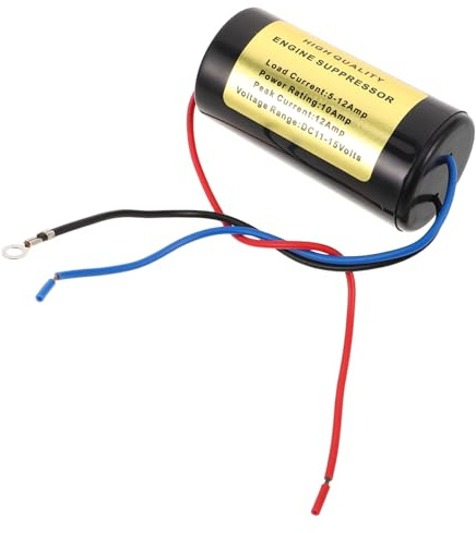 OSALADI Filtro Antirumore per Amplificatore Auto Soppressore di Rumore per Alimentazione Auto Isolatore di Corrente Elettrica Soppressore di Rumore Alternatore