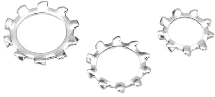 arandelas de seguridad dentadas, 5~50 arandelas externas de acero inoxidable M3-M30 Junta de bloqueo(External Tooth,M27 5pcs)