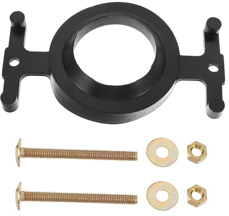 Kisangel Kit Guarnizioni Serbatoio Wc con Bulloni e Rondelle in Gomma Resistenti Compatibile Kit Completo per Riparazione Interna e Sigillatura Vaschetta Bagno