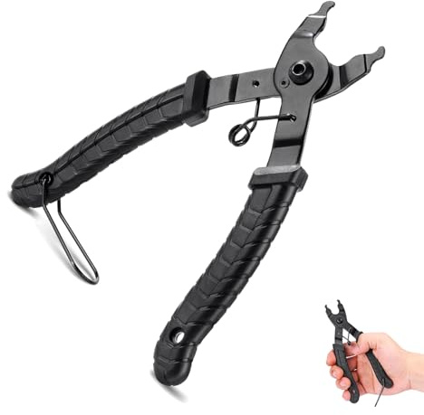 LeeQunQ Bike Chain Tool, Chain Link Removal Tool, Bike Chains Link, Chains Plier, for Road Bikes Mountain Bikes, Chains Easily Repair Chains (Black)