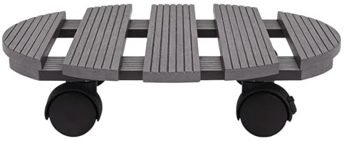 Generico Carrello portapiante con Ruote - Sottovaso Portante con Ruote Girevoli | Portafiori per Piante da Interno | Interni ed Esterni, Giardino, Patio, Pavimento, terrazzo