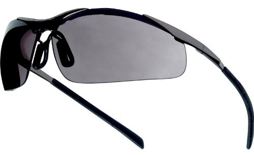 Elite Choice Bolle Contour CONTMPSF - Gafas de seguridad antiarañazos y antivaho con marco de metal