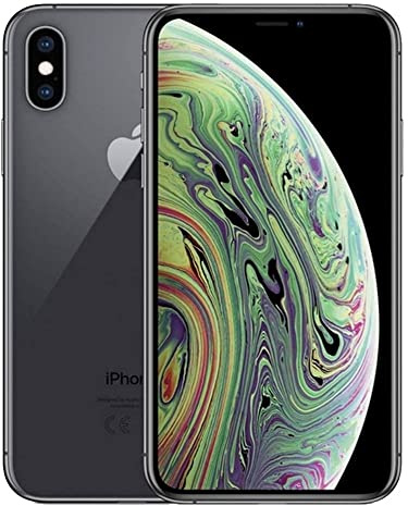 Apple iPhone XS Max, 64GB, Space Gray - Fully Unlocked (Renewed)